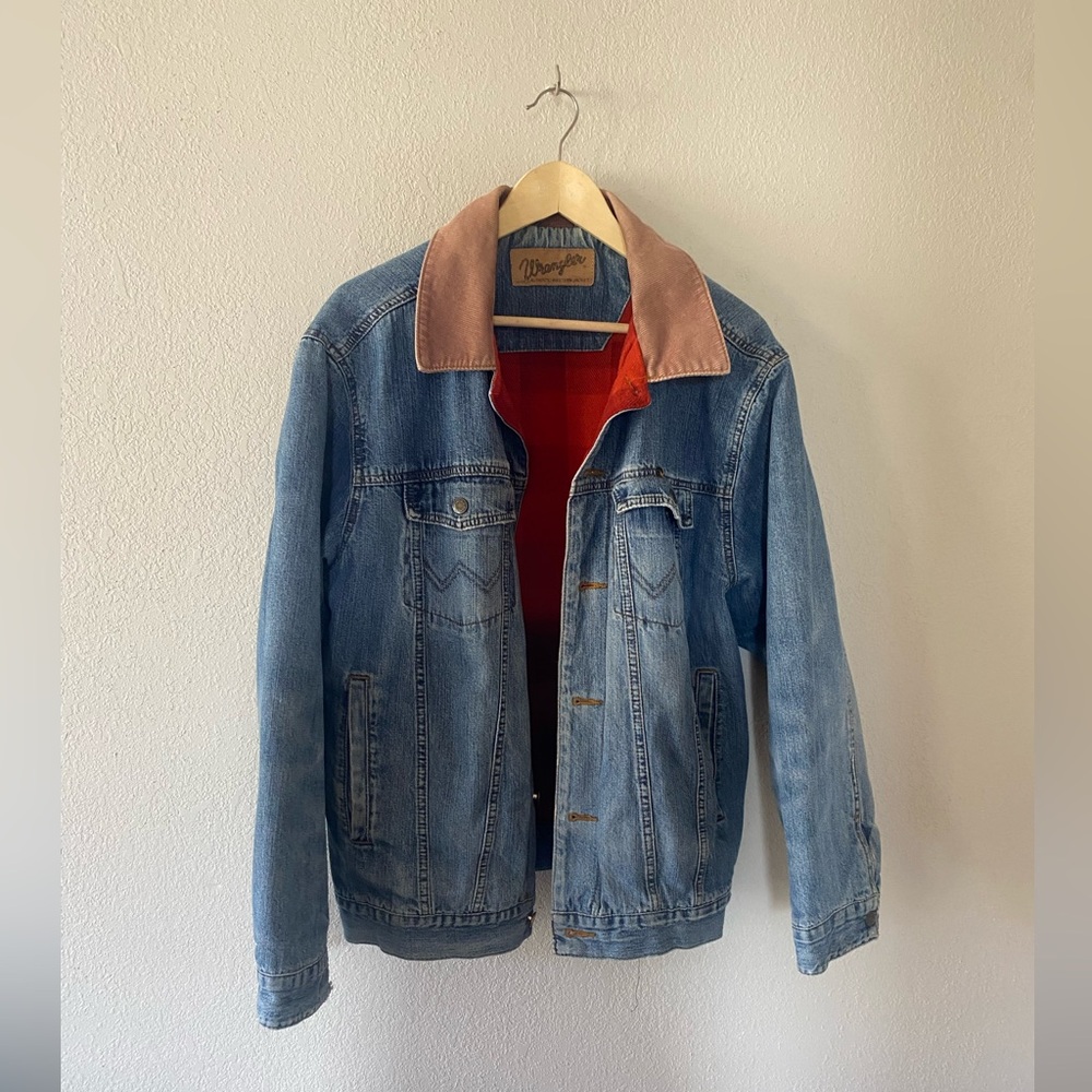 Vintage Wrangler Blue Denim Jacket.